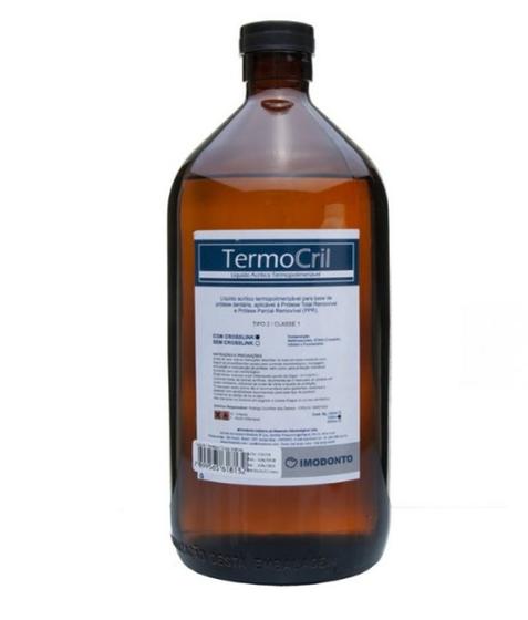 Imagem de Liquido termocril com crosslink  1000 ml (vidro) - imodonto