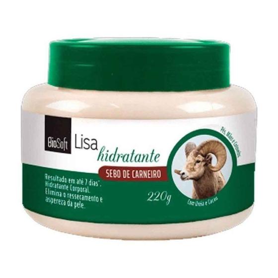 Imagem de Lisa Hidratante Sebo de Carneiro 220g - Softhair