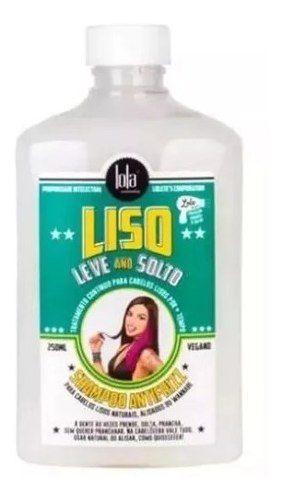 Imagem de Liso Leve And Solto Shampoo Antifrizz 250ml - Lola Cosmetics