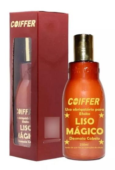 Imagem de Liso Magico Desmaia Cabelo Coiffer 250Ml