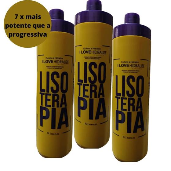 Imagem de Lisoterapia   01 Litro 7x Mais Potente Que a Progressiva - Hidralize