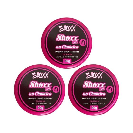 Imagem de Liss No Chuveiro Shoxx 90G - Kit Com 3Un