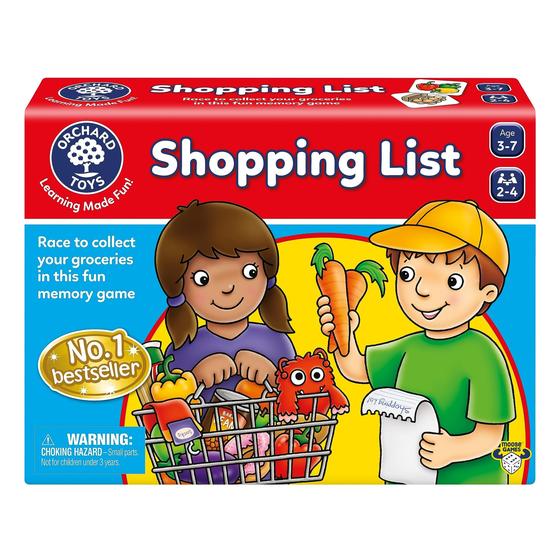 Imagem de Lista de compras do Memory Game Orchard Toys Moose, de 3 a 7 anos