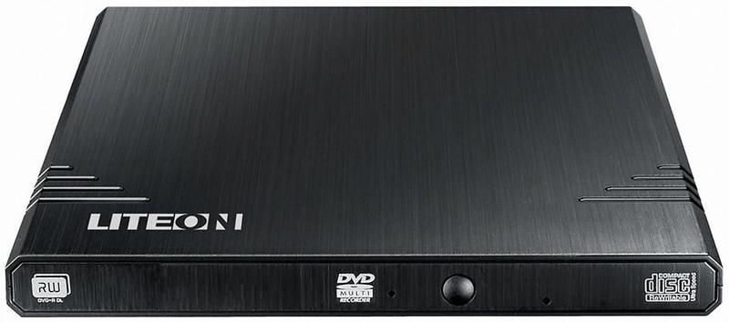 Imagem de Lite-on Gravador de DVD Externo 8x Slim Writer EBAU108-01 Preto