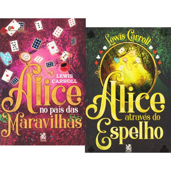Imagem de Literatura Clássica Alice no País das Maravilhas Kit 2 Vols.