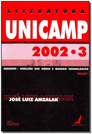 Imagem de Literatura unicamp 2002 e 2003 - vol. 1