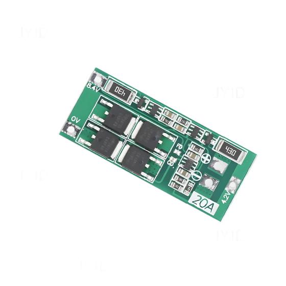 Imagem de Lithium Battery Protection Board, BMS Board Standard, Balance para DIY, 2S, 20A, 7.4V, 8.4V, 18650