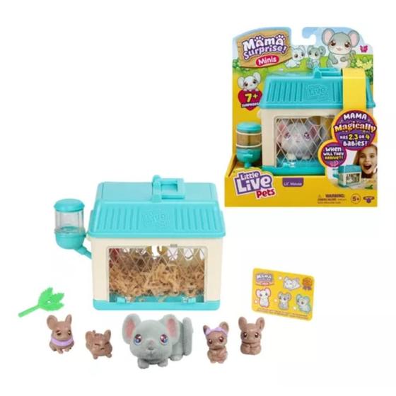 Imagem de Little Live Pets Mamãe Surpresa Mini Com Filhotes Brinquedos