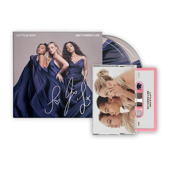 Imagem de Little Mix - 2x CD Autografado Between Us Deluxe + Cassete Jade Rosa