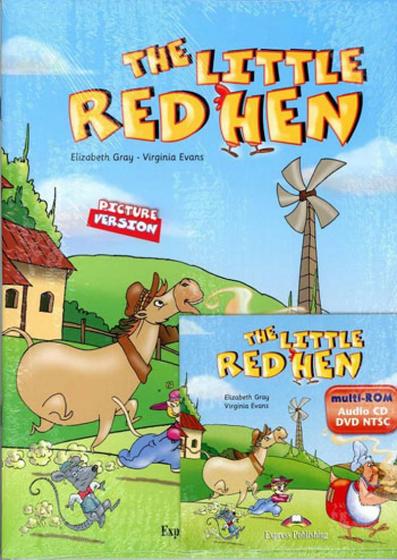 Imagem de Little red hen set with multi-rom ntsc audio cd/dvd