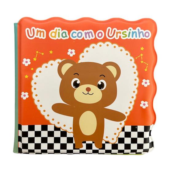 Imagem de Livrinho de Banho Educativo Infantil Livrinho Hora do Banho