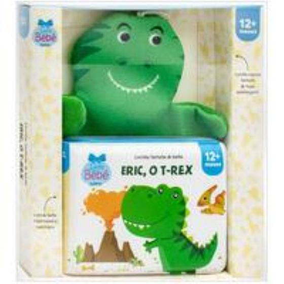 Imagem de Livrinho Fantoche De Banho: Eric, O T-Rex - TODOLIVRO