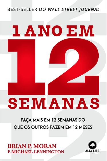 Imagem de Livro - 1 ano em 12 semanas