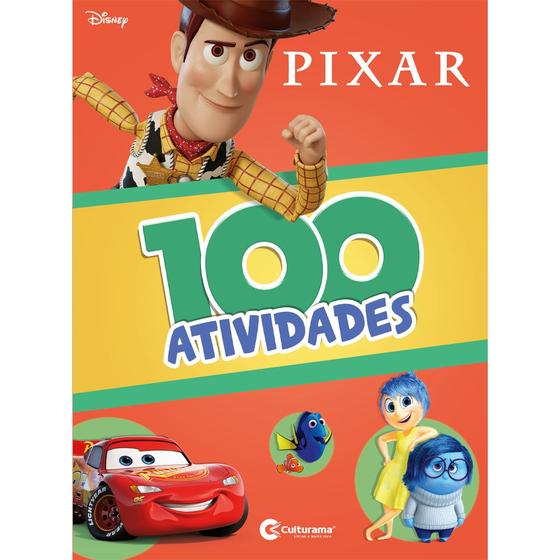 Imagem de Livro - 100 Atividades Pixar