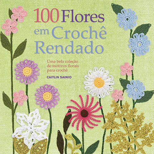 Imagem de Livro 100 Flores em Crochê Rendado