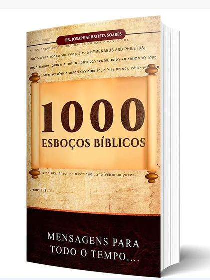 Imagem de Livro 1000 Esboços Bíblicos para Sermões - CTEC Vida Cristã