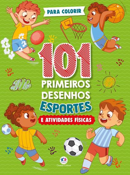 Imagem de Livro - 101 primeiros desenhos - Esportes e atividades físicas