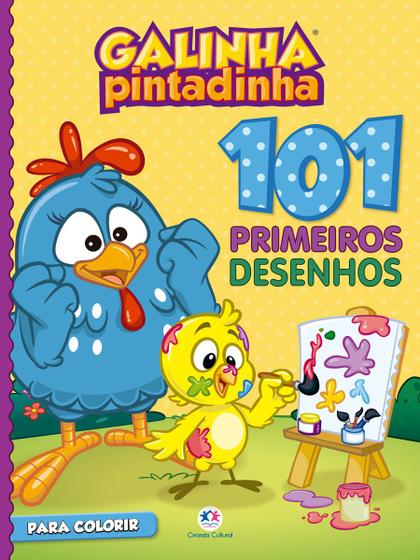 Imagem de Livro - 101 primeiros desenhos - Galinha Pintadinha