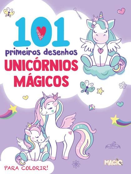 Imagem de Livro - 101 primeiros desenhos - Unicórnios mágicos (Magic Kids)