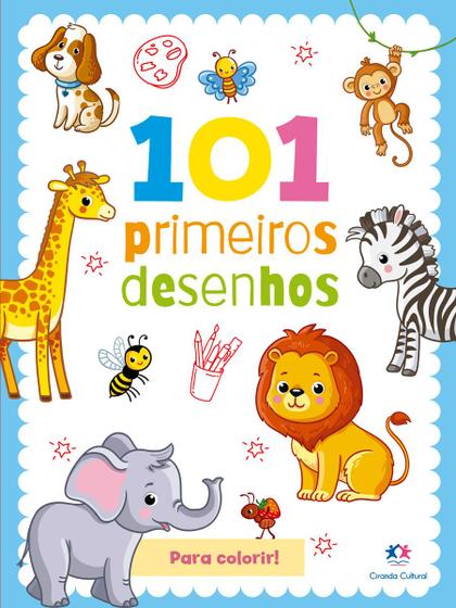 Imagem de Livro - 101 primeiros desenhos