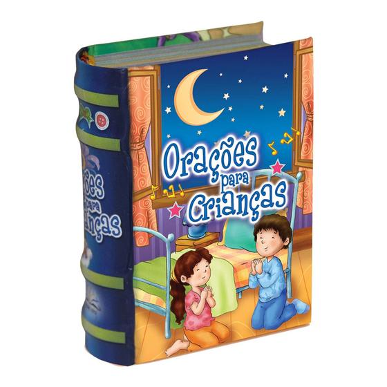 Imagem de Livro 150 Orações Curtas Pra Crianças C/ Dura Ilustrado -Preces da manhã e Noite Pela Família Escola