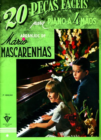 Imagem de Livro - 20 Peças fáceis para Piano a quatro mãos