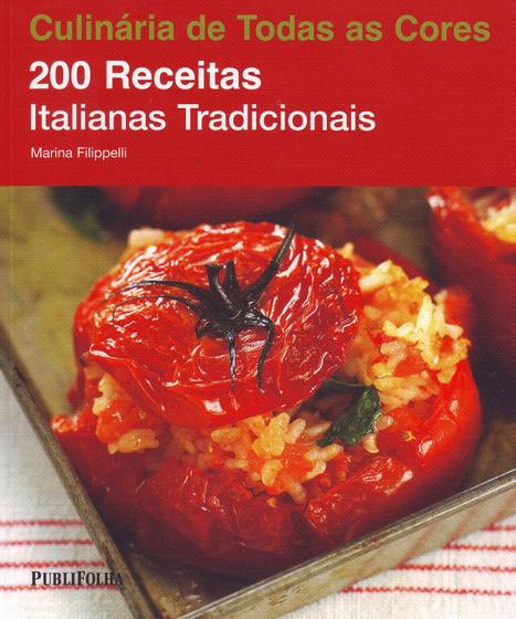 Imagem de Livro 200 Receitas Italianas Tradicionais - Ed de bolso