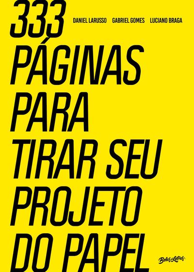 Imagem de Livro - 333 páginas para tirar seu projeto do papel