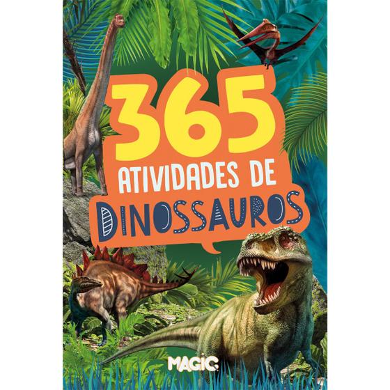 Imagem de Livro - 365 atividades de dinossauros