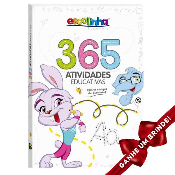 Imagem de Livro 365 Atividades Educativas Infantil Crianças Filhos Desenho História Brincar Pintar Colorir Passatempos Todolivro - Igreja Cristã Amigo Evangélico