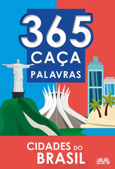 Imagem de Livro - 365 caça-palavras - Cidades do Brasil