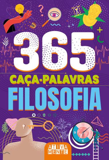 Imagem de Livro - 365 caça-palavras - Filosofia