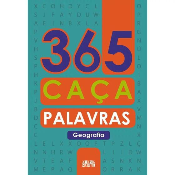 Imagem de Livro 365 Caça-palavras - Geografia Ciranda Cultural