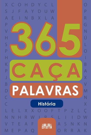 Imagem de Livro - 365 caça-palavras - História