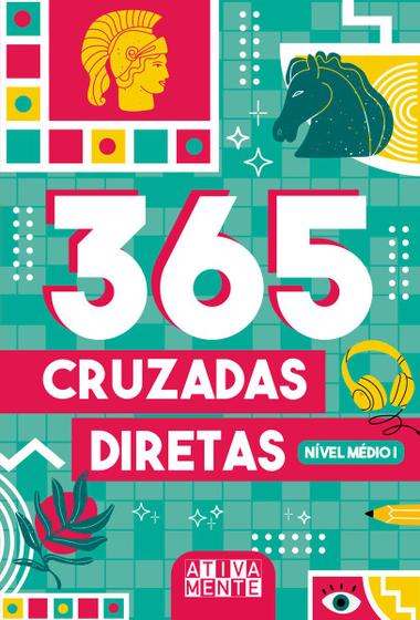 Imagem de Livro - 365 cruzadas diretas - nível médio I