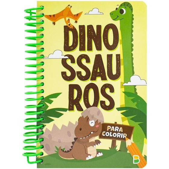 Imagem de Livro - 365 Dinossauros colorir (ESP)