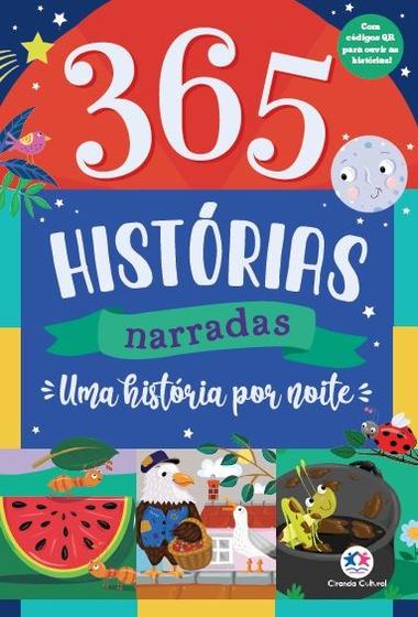 Imagem de Livro - 365 histórias narradas - uma história por noite