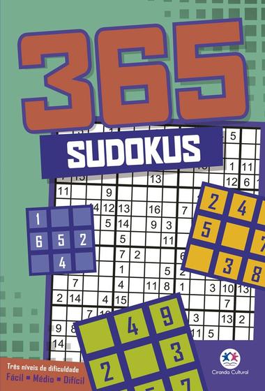 Imagem de Livro - 365 sudokus