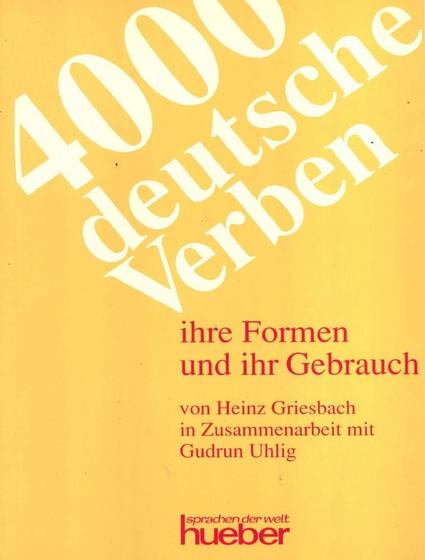 Imagem de Livro - 4000 deutsche verben