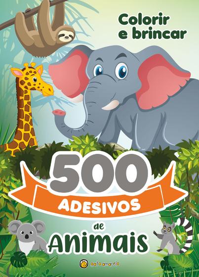 Imagem de Livro - 500 Adesivos: Animais