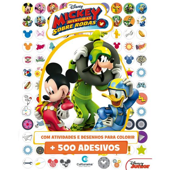 Imagem de Livro - 500 Adesivos Disney Mickey