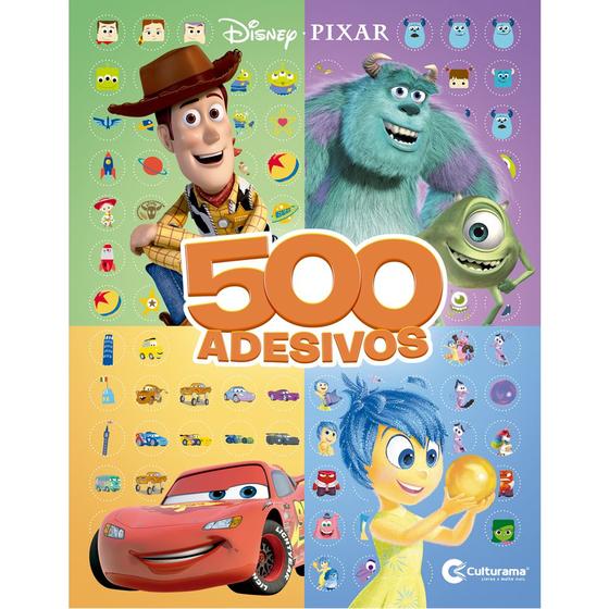 Imagem de Livro - 500 Adesivos Disney Pixar