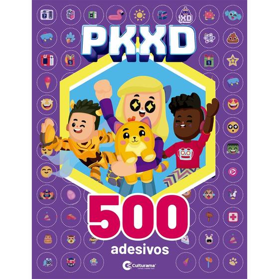 Imagem de Livro - 500 Adesivos PK XD