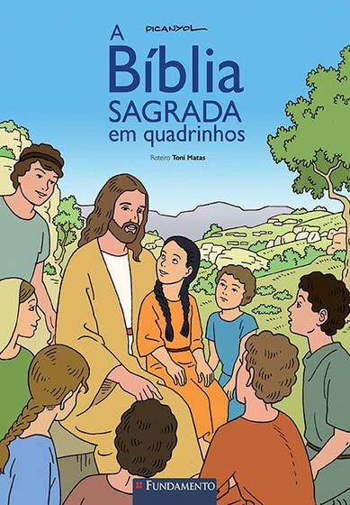 Imagem de Livro - A Bíblia Sagrada Em Quadrinhos