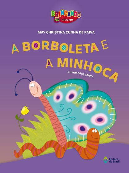 Imagem de Livro - A borboleta e a minhoca