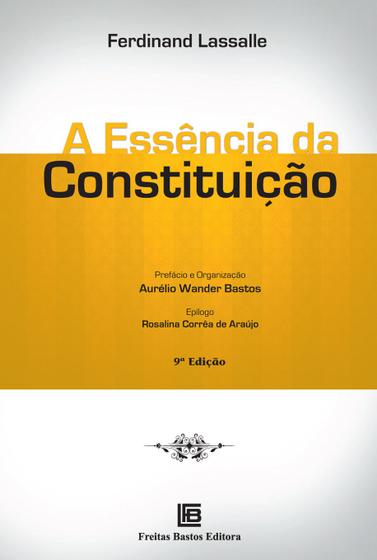 Imagem de Livro - A essência da constituição