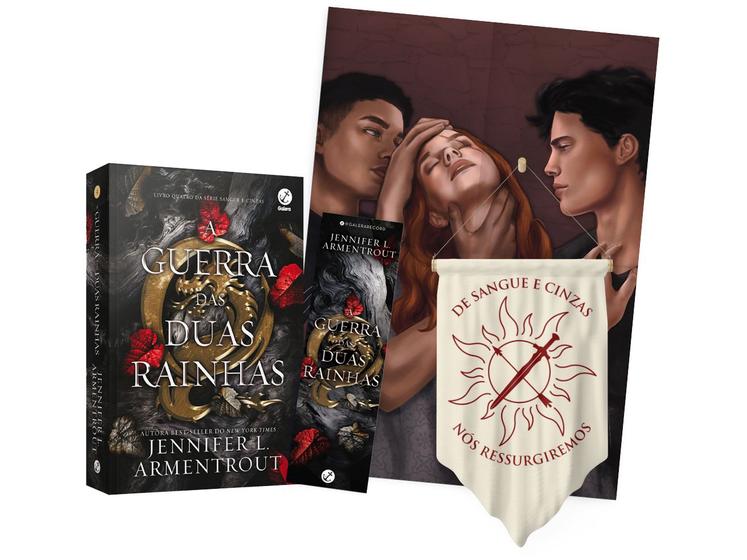 Livro A Guerra das Duas Rainhas Jennifer L. Armentrout - 978850130628 ...