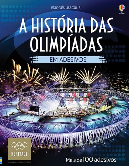 Imagem de Livro - A história das olimpíadas em adesivos