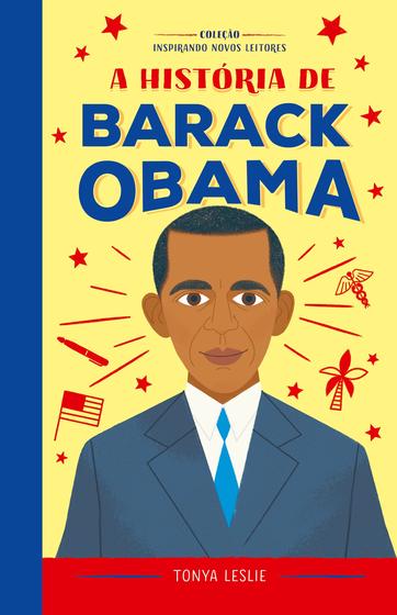 Imagem de Livro - A história de Barack Obama