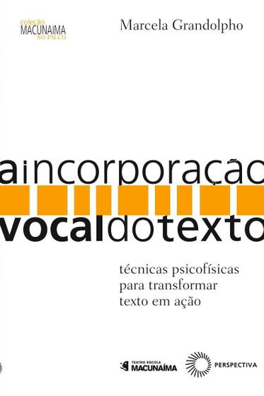 Imagem de Livro - A incorporação vocal do texto